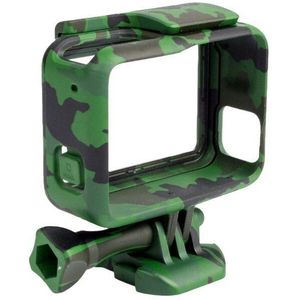 Orbmart Cool Camo Camouflage Frame Beschermende Behuizing Case Shell Voor Go Pro Gopro Hero 5 6 7 Sport Camera