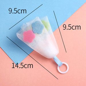 2Pcs Gezichtsreiniger Zeep Schuimende Netto Voor Douche Zeep Blister Bubble Mesh Body Gezicht Reiniging Floaming Netto Badkamer Accessoires