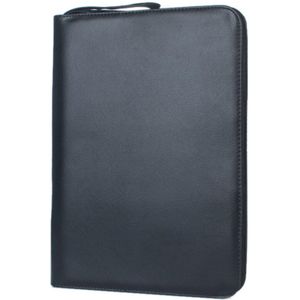 1 Pc Black Vulpen Kleur Pu Leather Storage Case Houder Voor 48 Pennen