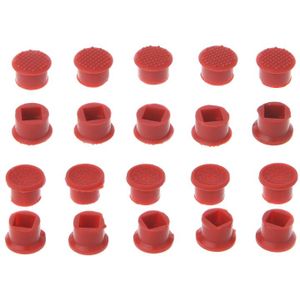 10Pcs Red Convex Caps Voor Lenovo Ibm Thinkpad Laptop Mouse Pointer Trackpoint Cap