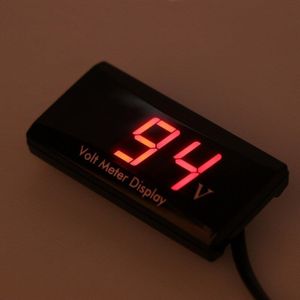 Dc 8-16V Led Digitale Display Voltmeter Voltage Meter Volt Voor 12V Auto 'S Voertuigen