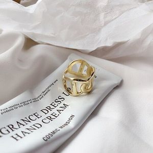 Spanje Elegante Eenvoudige Holle Bladeren Dikke Ketting Hena Totem Open Ring Set 18K Gold Bulk Real 925 Sterling zilveren Sieraden