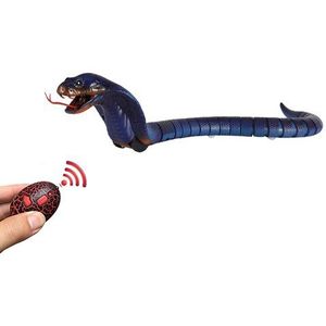 40Cm Ir Rc Cobra Snake Bionische Reptiel Dier 3CH Infrarood Remote Radio Control Ratlesnake Infrarood Controle Novetly Hersenen