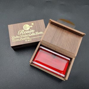 10Pc Leto Viool Altviool Cello Rosin Rood/Geel/Groen Rosin Plastic/Houten Doos Viool Onderdelen Muziek instrument Accessoire
