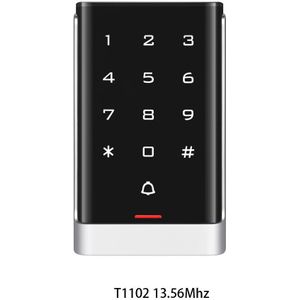 Metalen Waterdichte Touchscreen Rfid Standalone Access Controller 125Khz 13.56Mhz Touch Controller Toegangscontrole Systeem