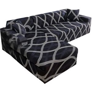 Sofa Covers Sets Voor Woonkamer L-vormige Elastische Sofa Cover Comfortabele Hoekbank Hoes Protector Voor Home Decoratie # 4O