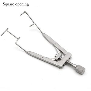 Eye Deksel Opener Ooglid Opener V-Vormige Staaldraad Verstelbare Oog Geneeskunde Dubbele Eye Deksel Eye Hoek Opener