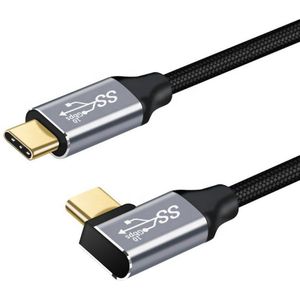 UGREEN USB C Angle Adapter 90 Degree, 3