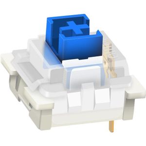 Redragon Smd Rgb Outemu Mx Low Profile Half Hoogte 8.0 Schakelaar 3Pin Clicky Lineaire Tactile Stille Mechanische Toetsenbord Rode Switche