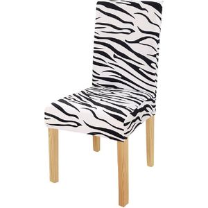 Junejour | Moderne Afdrukken Eetkamerstoel Comfortabele Spandex Stretch Stoel Cover Elastische Dining Seat Protector Voor Banket Thuis