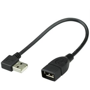 10 Cm 20 Cm 40 Cm Usb 2.0 A Man-vrouw 90 Angled Extension Adapter Kabel Man-vrouw rechts/Links/Down/Up Kabel Cord