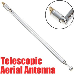 Vervanging Radio Tv Antenne Fm Antenne Ontvanger Telescopische Antenne Antenne 6 Secties Universal Voor Radio Tv Apparatuur