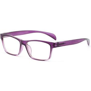 Plastic Vierkante Frame Glazen Man En Vrouw Anti-Blauw Licht Lenzen Flexibele Tempel Benen Optische Eyewears