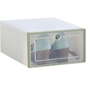 Stapelbaar Stofdicht Opberglades Plactic Schoenen Doos Transparante Schoenen Opbergdoos Wasserette Opslag Lade Organizer