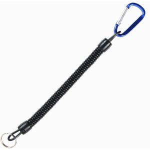 10 Stks/partij Duiken Anti-Verloren Lenterol Lanyard Met Aluminium Karabijnhaak Kleurrijke Sleutelhanger Secure Lock Karabijnhaak