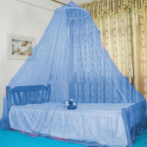 Elegante Ronde Lace Insect Bed Canopy Netting Gordijn Dome Klamboe
