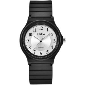 Horloge mannen luxe kol saat ultradunne Unisex Kinderen Horloge Siliconen Sport Horloge Analoge Quartz Horloge man horloge