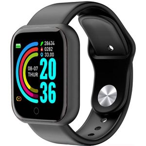 Y68 D20 Smart Horloge Waterdicht Bluetooth Bloeddruk Fitness Tracker Hartslagmeter Smartwatch Voor Apple Ios Android