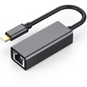 USB C Ethernet Network Adapter USB To RJ45 Gigabit Aluminum Alloy USB Ethernet Adapter For Ethernet Network Card
