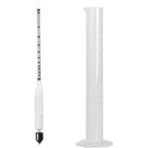 Hydrometer Tester Vintage Meten Fles Set Gereedschap Alcoholmeter Alcohol Meter