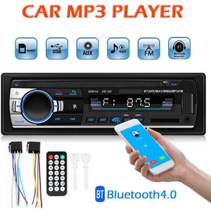 Autoradio Autoradio 1 Din Lcd-scherm Auto Stereo MP3 Speler Auto Radio In Dash Bluetooth Aux Input Usb Fm radio Coche Ontvanger
