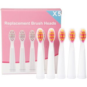 Seago Elektrische Tandenborstel Met 1 Opzetborstels Batterij Sonic Tanden Borstel Diepe Reiniging Inbegrepen Zachte Haren SG503