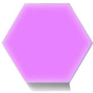 Wandlamp Met Touch Sensitive Voor Slaapkamer Woonkamer Trap Loft Kleurrijke Led Honingraat Quantum Hexagon Diy Decor Nachtlampje