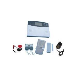Home Security Alarm Systeem 433 mhz Draadloze PIR Motion Sensor Deur contact LCD Panel GSM alarmsysteem Indoor Sirene