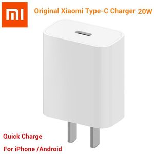 Originele Xiaomi Type-C Lader 20W Quick Charge USB-C Charger Voor Iphone 12 Pro Max Mini 11 Qc 3.0 Muur Telefoon Oplader