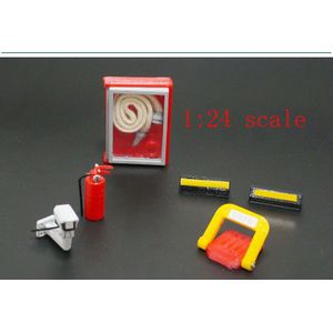 Model auto scene Parking ondergrondse garage model handmatige DIY onderdelen accessoire 1:18 1:24