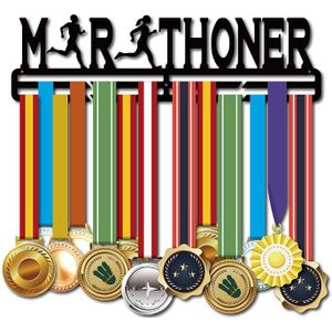 Marathon medaille hanger Running medaille display houder voor 30 ~ 40 medailles