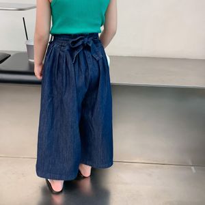 2022 Zomer Meisjes Mode Wijde Pijpen Jeans