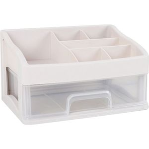 Sieraden Container Make Up Case Makeup Brush Holder Organisatoren Box Make-Up Organizer Laden Plastic Cosmetische Opbergdoos Rack