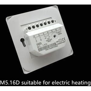 M5 Beste Prijs Warmte Elektrische Vloerverwarming Handleiding Kamerthermostaat Warme Vloer Kabel 220V Temperatuurregelaar