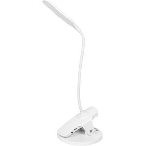 Flexibele USB Oplaadbare LED Opvouwbare Bureaulamp Clip Oogbescherming Lange Levensduur Boek Tafellamp Led Licht 3-Niveau helderheid