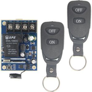 Controle Licht Pomp Motor OP OFF 12 v 24 v 36 v 48 v RF Remote Switch Ontvanger + Zender onafhankelijk 315/433 mhz