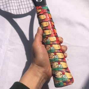 10 Pcs Zarsia Afdrukken Badminton Overgrips Tennis Racket Overgrips Squash Racket Grips Sticky Voelen Badminton Grips