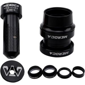 MEROCA Kom Set stem extender 29.6mm Demping Headset 12 Inch Evenwichtige Bike Sliding Fiets 4S Gemodificeerde Voor Scooter
