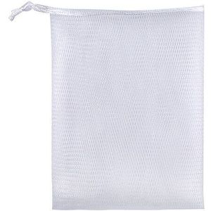 1Pc Schoon Schuimende Netto Cleanser Zeep Lichaam Wassen Netto Zak Body Cleaner Pe Bubble Helper Mesh Badkamer Benodigdheden