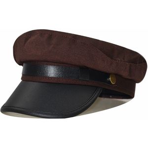 Zwarte Hoed Voor Vrouwen Mannen Mode Krantenjongenspet Gestreepte Platte Hoeden Herfst Winter Vilt Caps Casual Man Dames Accessoires