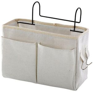 Canvas Bedside Opknoping Pocket Opbergtas Slaapkamer Tijdschrift Opslag Pouch Luier Caddy Speelgoed Houder Baby Tissue Box Thuis Organizer