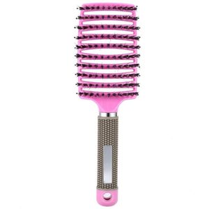 Haar Borstel Hoofdhuid Haarborstel Kam Professionele Vrouwen Wirwar Kappers Levert Borstels Combo Salon Kappers Styling Tools