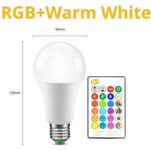 Dimbare Bluetooth 4.0 App Led Lamp E27 Rgbw Rgbww 15W AC85-265V Draadloze Led Indoor Kroonluchter Lamp Smart Home Verlichting