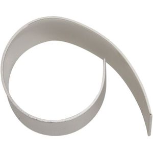 2 Een-Pack Zilver Rvs Servetring Tafeldecoratie Servet Ring