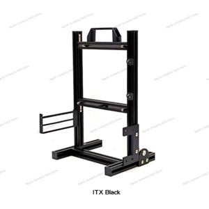 Mod Open Stijl Computer Case Frame, Verticale Chassis Plank, Diy Desktop Gaming Gamer Kast Pc Kast, ondersteuning Atx/Itx/Matx