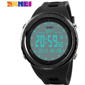 SKMEI Casual Heren Horloges LED Digitale Swim Waterdichte Outdoor Sport Horloge Mannen Dubbele Tijd Multifunctionele Horloges