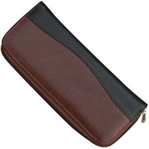 1Pcs Professionele Lederen Case Gereedschapstas Haar Schaar Zak Salon Styling Tool Kit Voor Shear Kapper Salon Pouch Houder