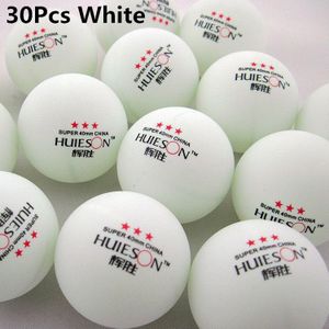 Huieson 20 30 50 60 100Pcs 2.9G 3Star Exclusieve Tafeltennis Ballen Wit Oranje Nieuw Materiaal Ping pong Ballen Tafel Training Bal