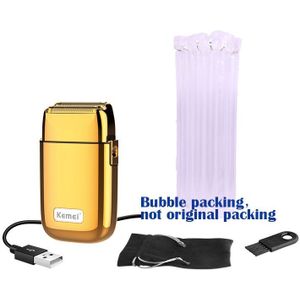 Kemei Alle-Metalen Elektrische Scheerapparaat Mannen Scheerapparaat Drijvende Haar Trimmer Gezichtsverzorging Scheren Machine Oplaadbare Baard Scheerapparaat