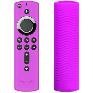 Siliconen Shockproof Soft Rooster Afstandsbediening Cover Anti Slip Praktische Duurzaam Thuis Lichtgewicht Voor Fire Tv Stick 4K